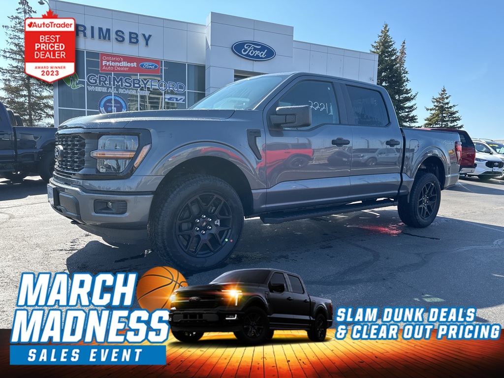 2024 Ford F150 STX BLACK APPEARANCE PKG CREW 4X4 Grimsby