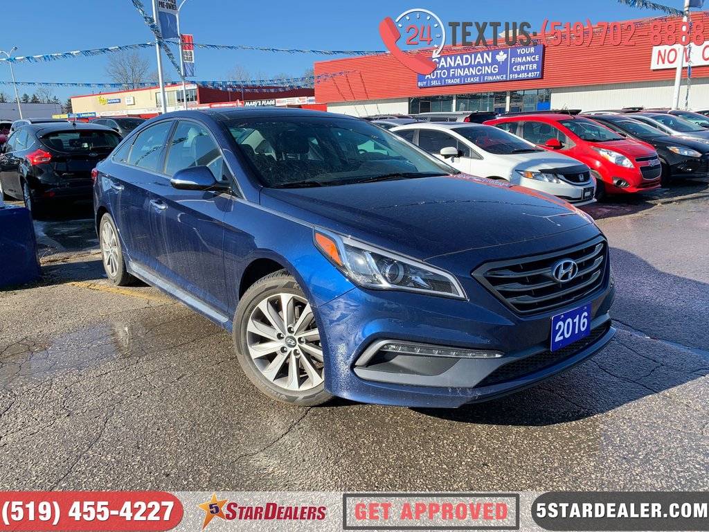 2016 Hyundai Sonata Sport Tech | NAV | PANO ROOF | LEATHER | CAM - London