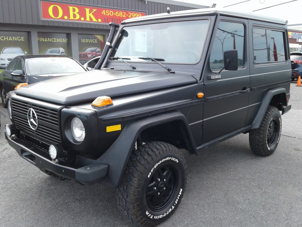 1986 Mercedes-Benz G-Class G240D-2.4L-DIESEL-4X4 - Laval