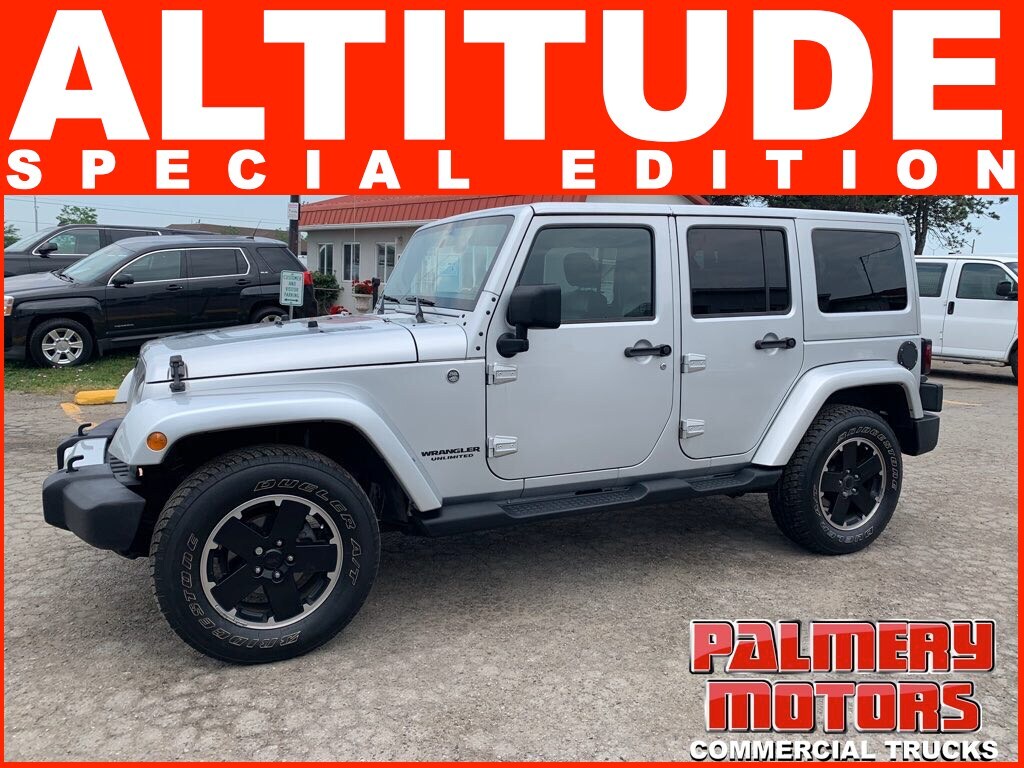 2012 Jeep Wrangler Unlimited Altitude Pkg Limited Edition
