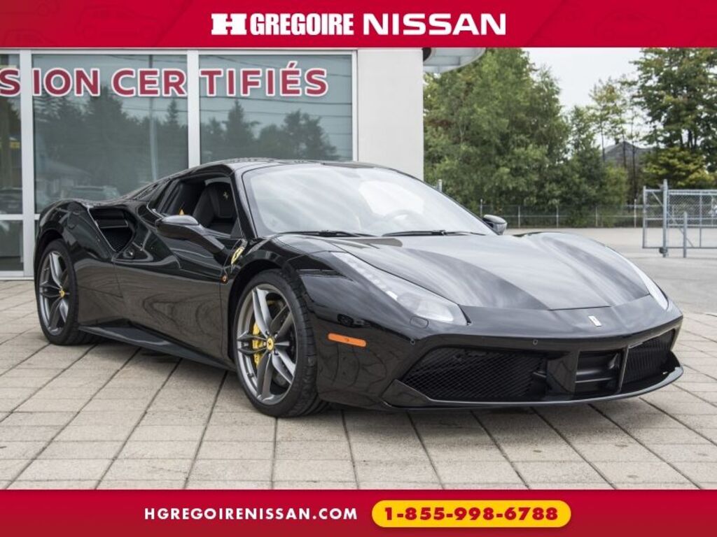 2018 Ferrari 488 Spider Gts Véhicule Canadien