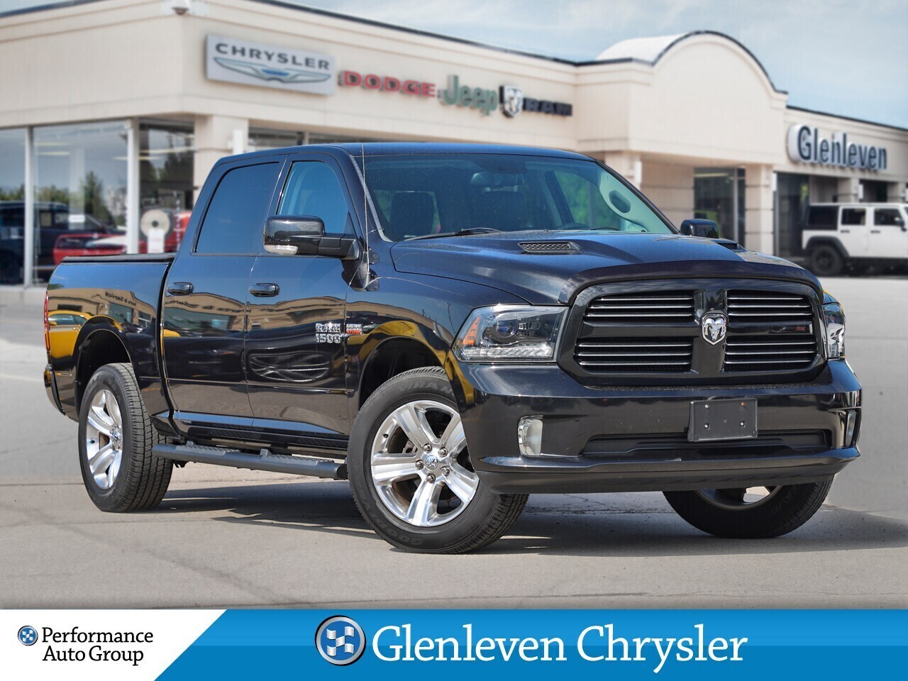 2015 Ram 1500 Sport Leather Tonneau Cover Side Steps Oakville