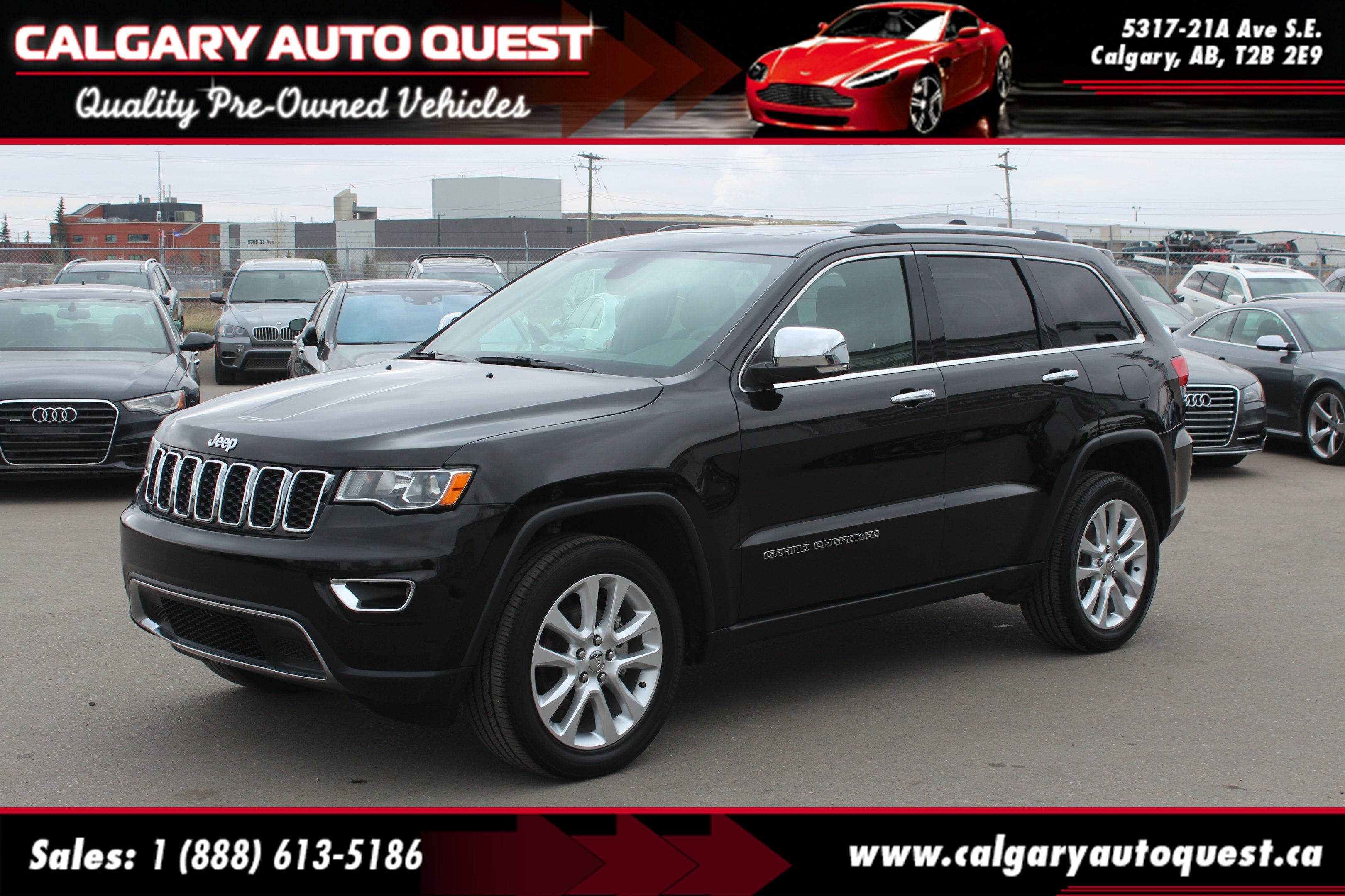 2017 Jeep Grand Cherokee Limited 4wd B Cam Leather