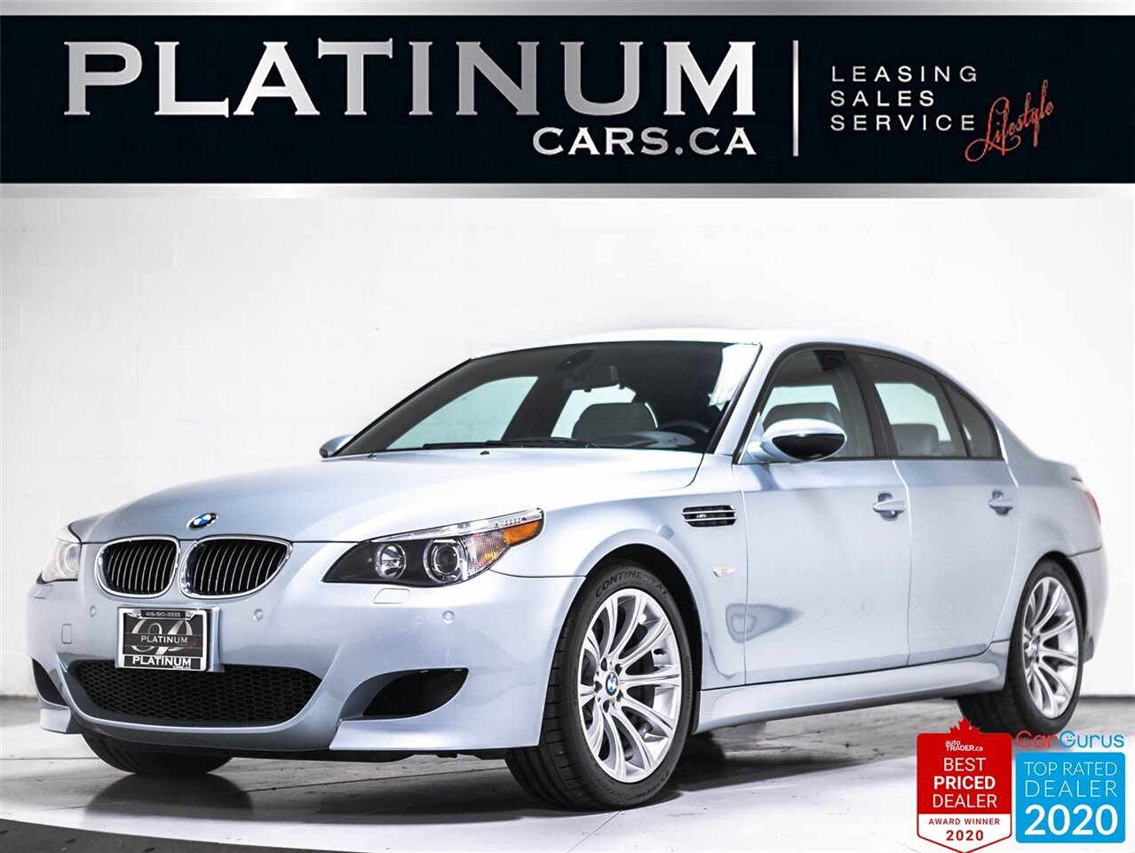 06 Bmw M5 V10 500hp Smg Nav Sunroof Merino Ventilated North York