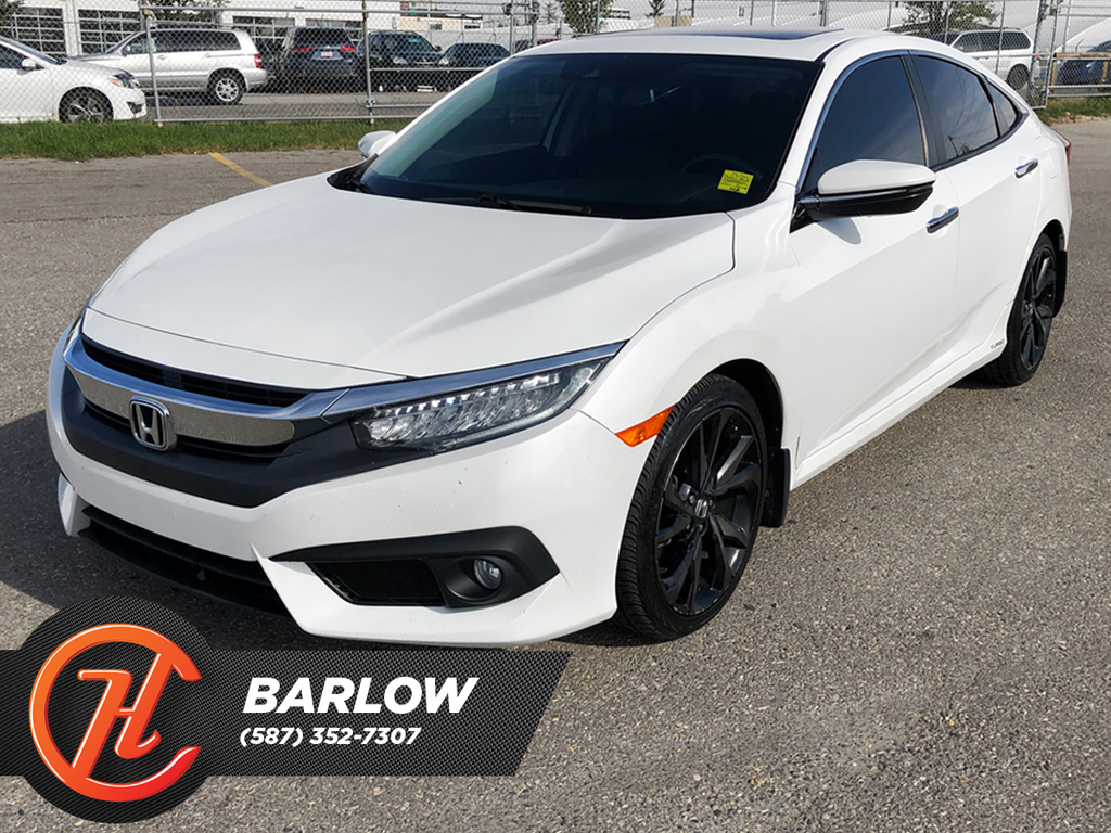 2017 Honda Civic Sedan Touring Heated Leather Seats Sunroof Calgary