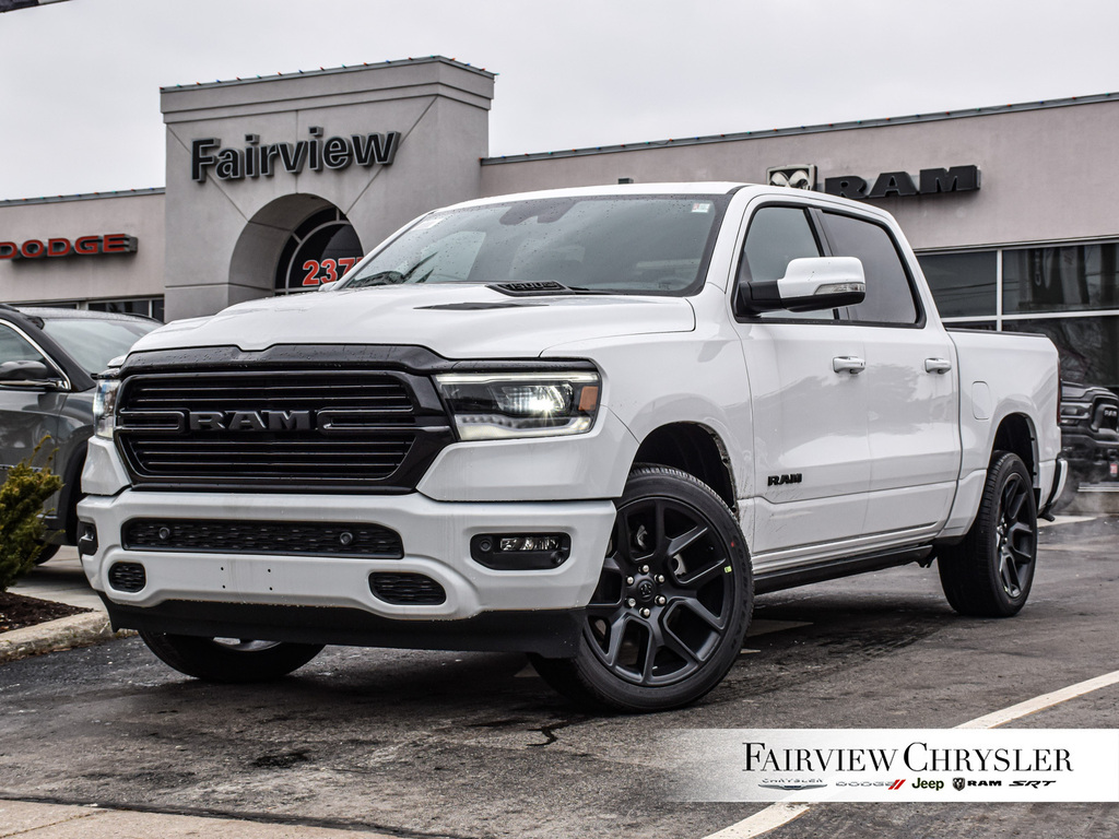 21 Ram 1500 Sport Night Edition Pano Roof Air Ride Burlington