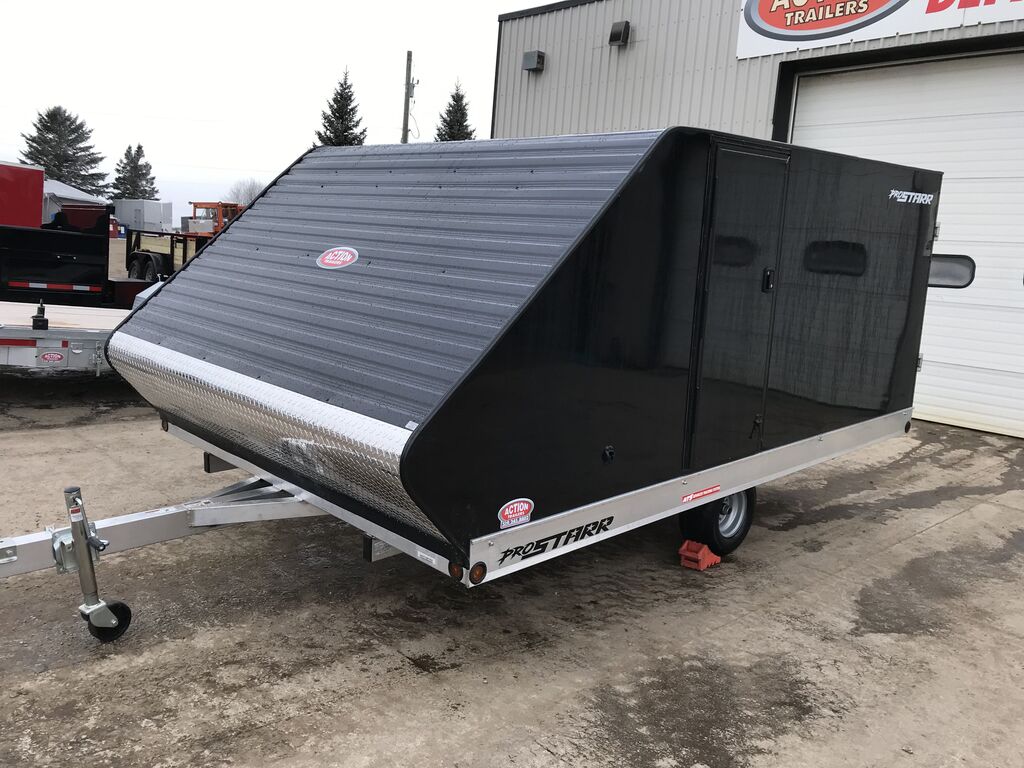 2023 SLEDSHED SSHYBRID8512SA+ 8.5' WIDE HYBRID SLED TRAILER WTH GLIDES ...