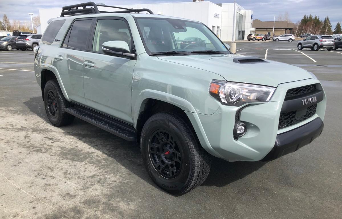 21 Toyota 4runner Trd Pro Lunar Rock Incoming Vehicle Brantford