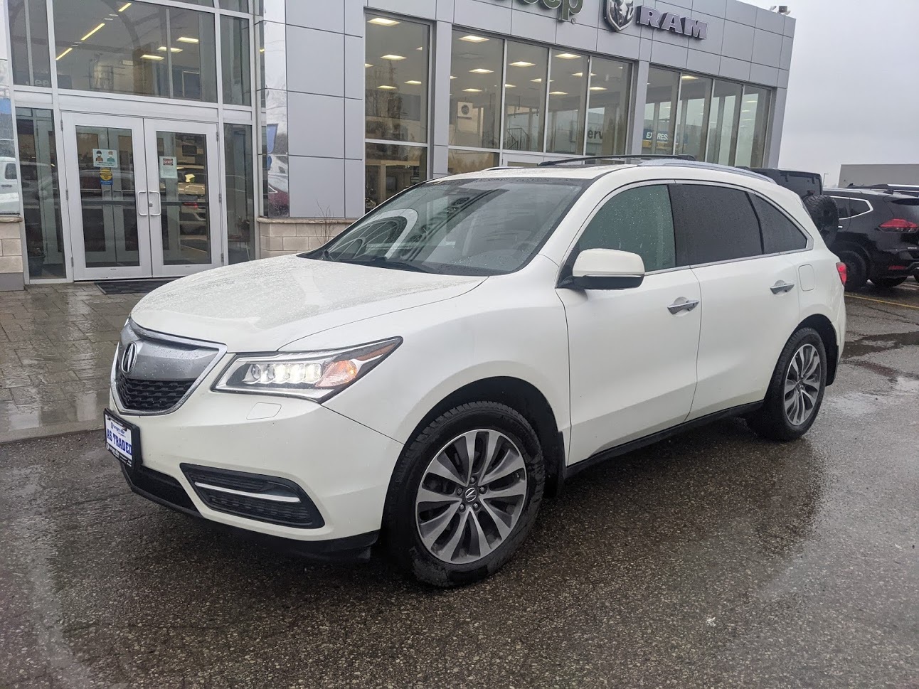 2015 acura mdx remote start