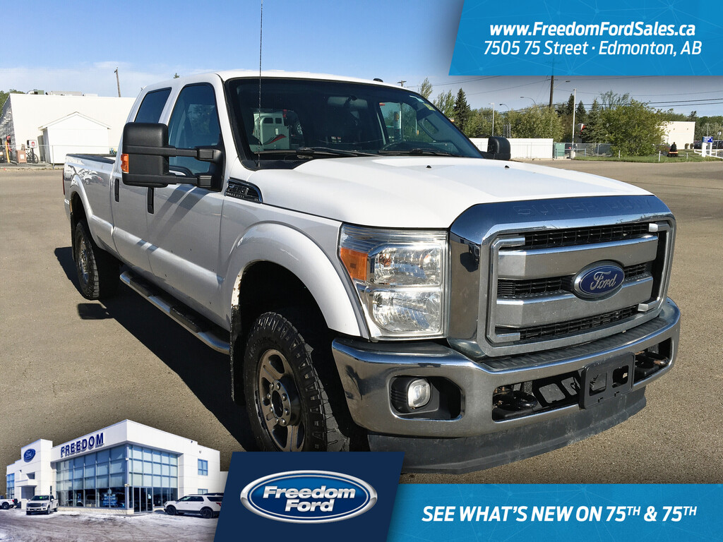 2013 Ford F 250 Super Duty Xlt 903a 4x4 Crew Cab 172 Fx4 Off Road Pkg Edmonton