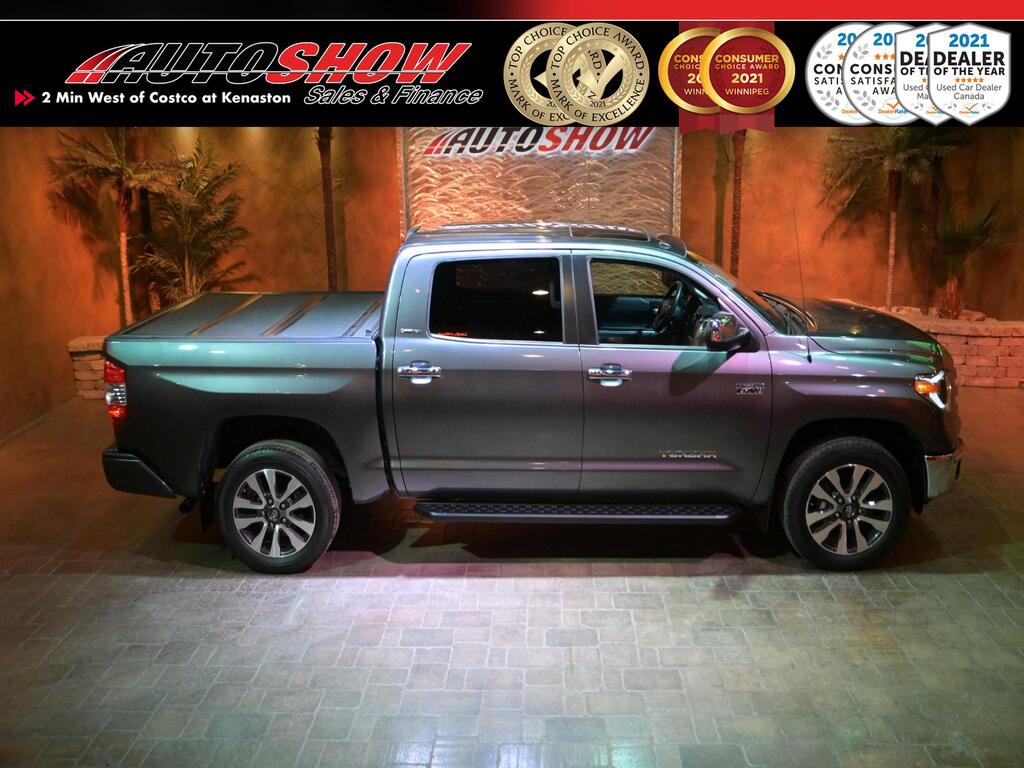 2019 Toyota Tundra Limited 5.7L CrewMax 4x4 - Fully Accessorized & Lo