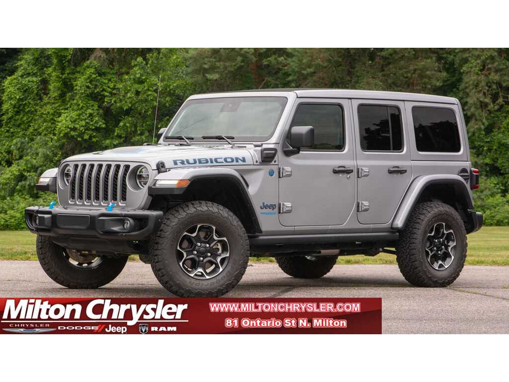 2023 Jeep Wrangler 4xe RUBICON 4DR|TOW GRP|COLD WEATHER GROUP - Milton