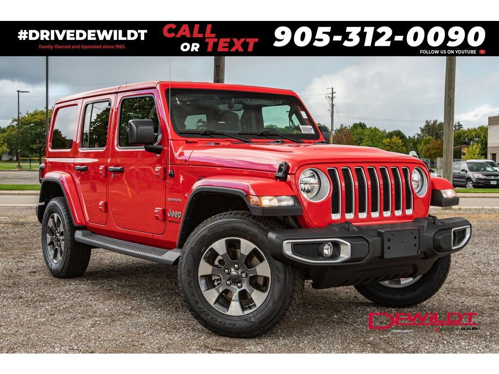 2023 Jeep Wrangler 4-Door Sahara | Cold Weather | Leather | - Hamilton