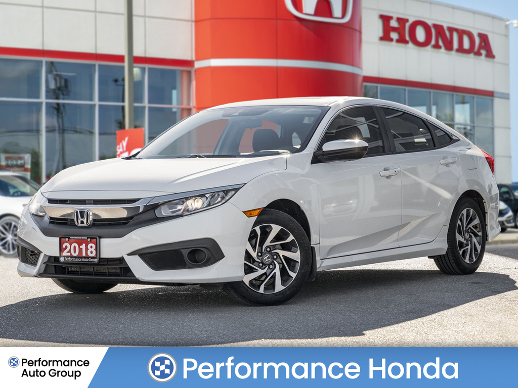 2018 Honda Civic Sedan EX CVT | SUNROOF | REMOTE START | ALLOYS - Brampton