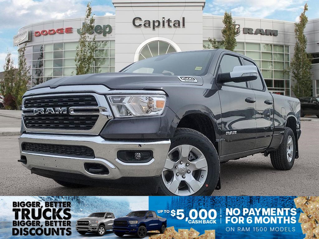 2022 Ram 1500 Big Horn | 3.6L V6 24V VVT eTorque Engine Upg I | - Edmonton