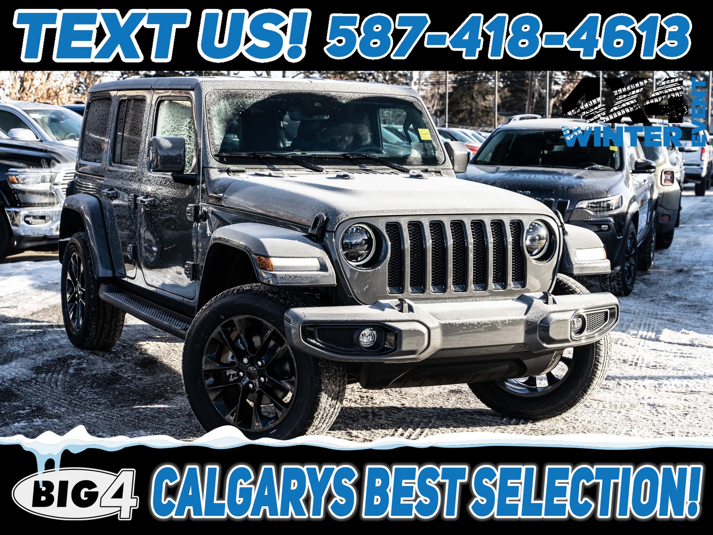 2023 Jeep Wrangler Sahara - Calgary
