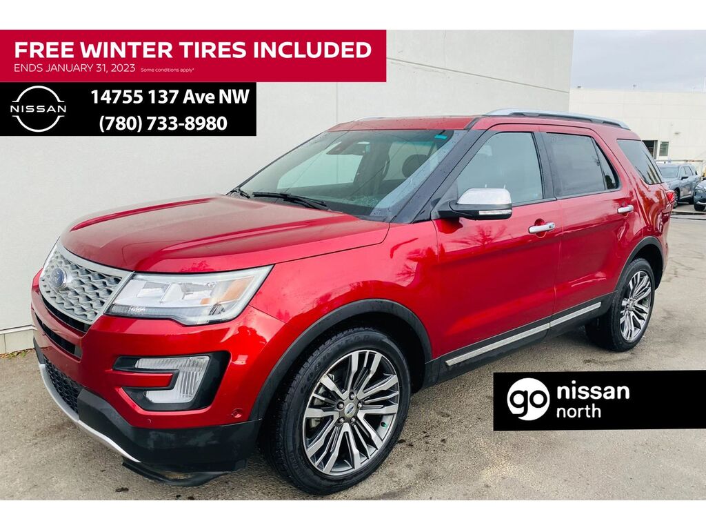 2017 Ford Explorer 35 Eco4wd7 Seatermoonroof Edmonton