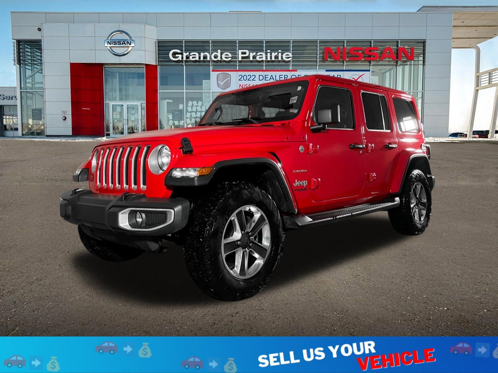 2020 Jeep WRANGLER UNLIMITED Sahara - Grande Prairie