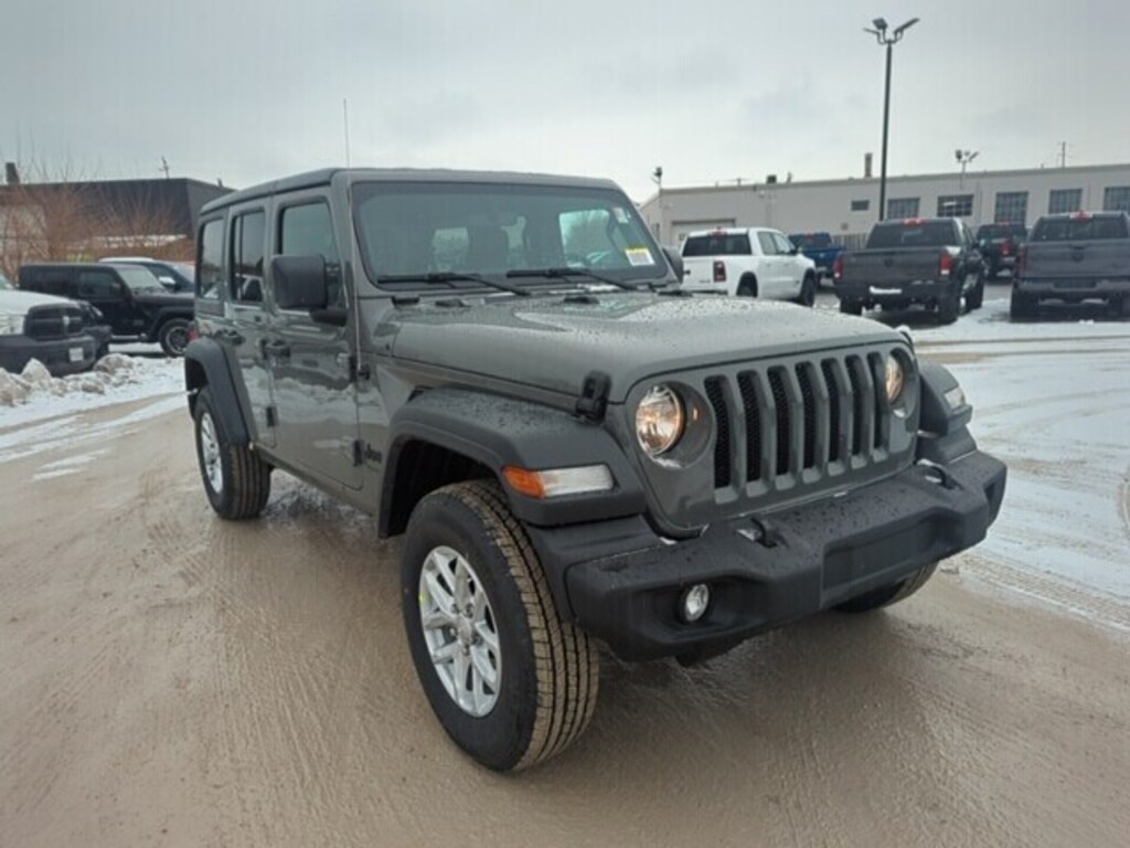 2023 Jeep Wrangler 4-Door Sport S|7-in Dash Display|Cold Weather PKG| -  Leamington