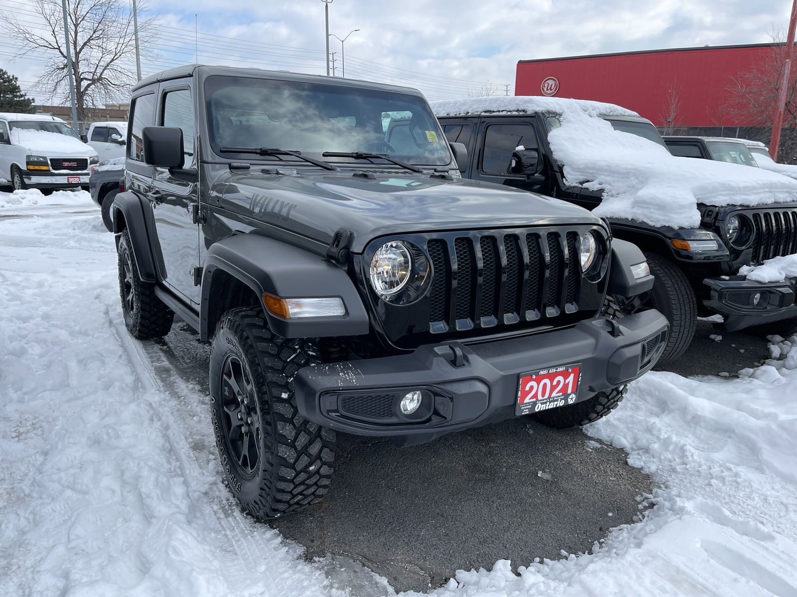 2021 Jeep Wrangler WILLYS**4X4**V6** TOUCHSCREEN**BLUETOOTH**HARD -  Mississauga