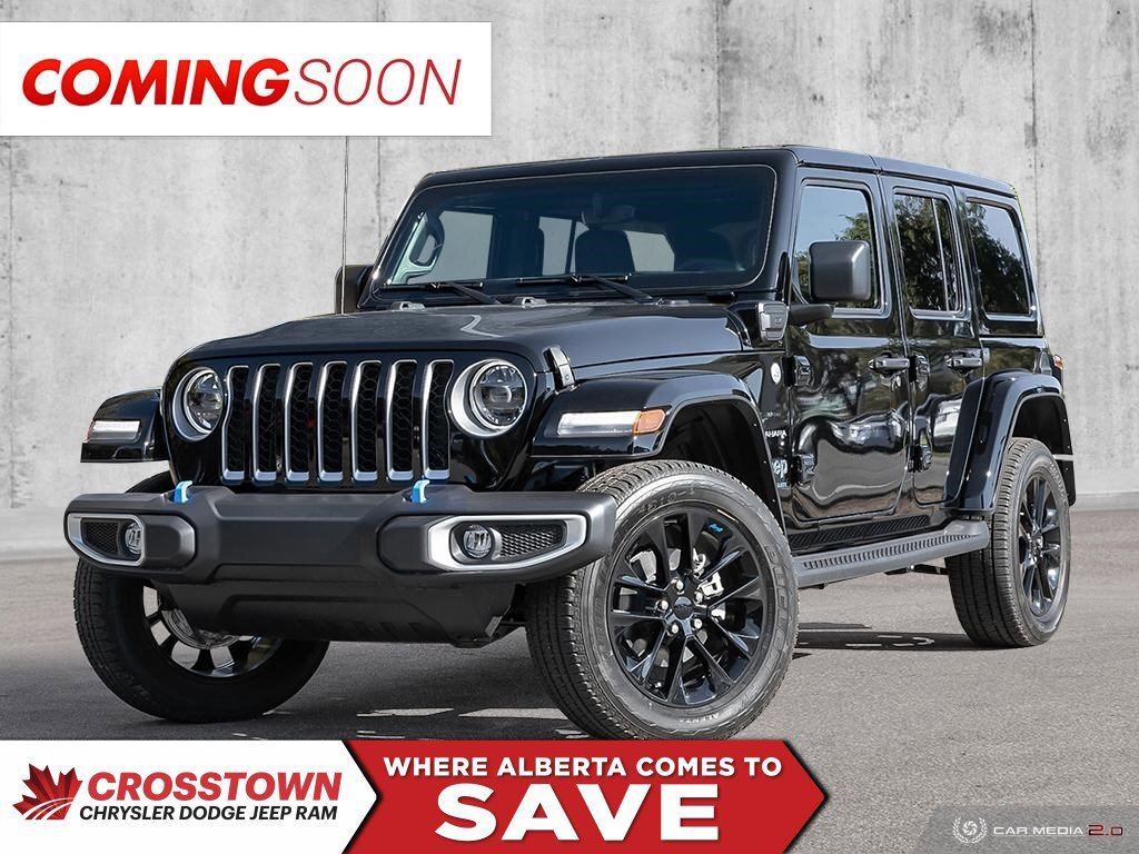 2023 Jeep Wrangler 4xe Sahara | Cold Weather Group - Edmonton