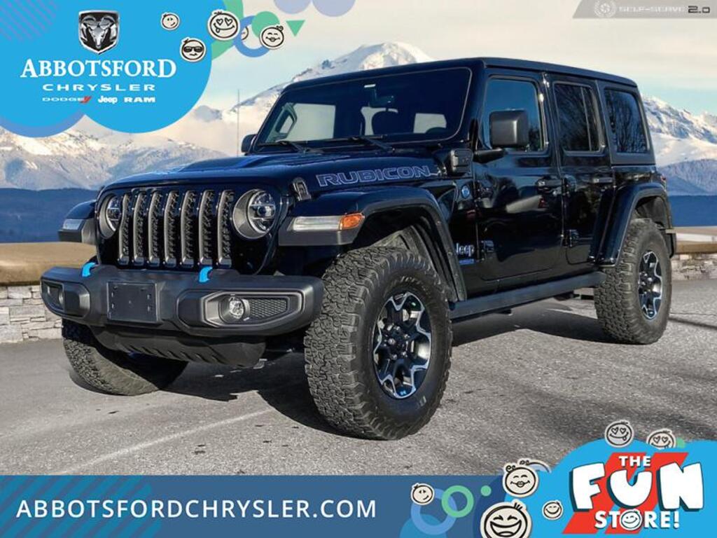 2022 Jeep Wrangler 4xe Unlimited Rubicon - Skid Plates - $ /Wk -  Abbotsford