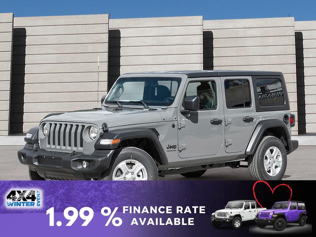 2023 Jeep Wrangler Sport S 4 Door 4x4**268 b/w+taxes Lease Special** -  Winnipeg