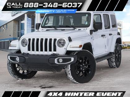 2021 Jeep Wrangler Unlimited Sahara 4xe | PLUG IN HYBRID | Cold Weath -  Calgary