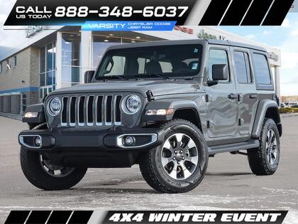 2021 Jeep Wrangler Unlimited Sahara | Cold Weather | Alpines | Blind -  Calgary
