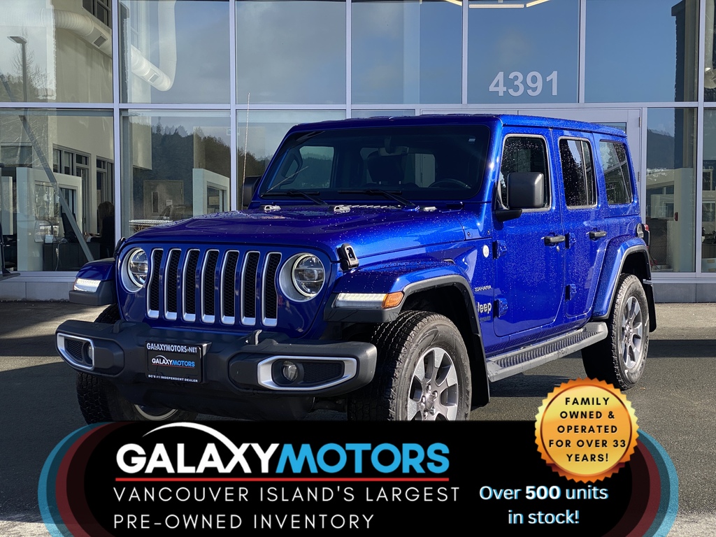 2019 Jeep Wrangler Sahara-Nav System,Hated Seats & SW,Auto Climate -  Langford