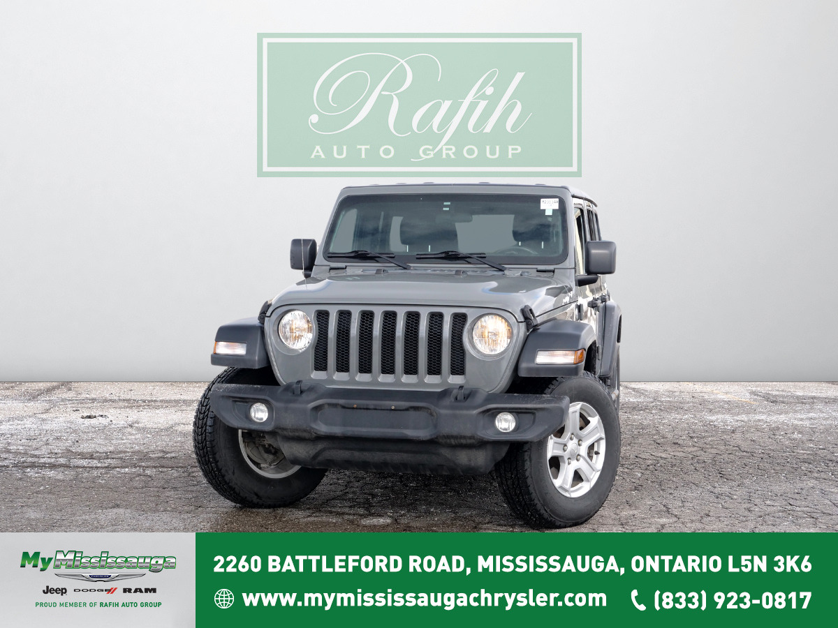 2019 Jeep WRANGLER UNLIMITED ONE OWNER | HARDTOP | POWER WINDOWS | AC |  TOUCH S - Mississauga