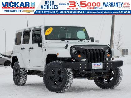 2014 Jeep WRANGLER UNLIMITED Sahara 4WD | Cruise | Bluetooth | SiriusXM -  Winnipeg