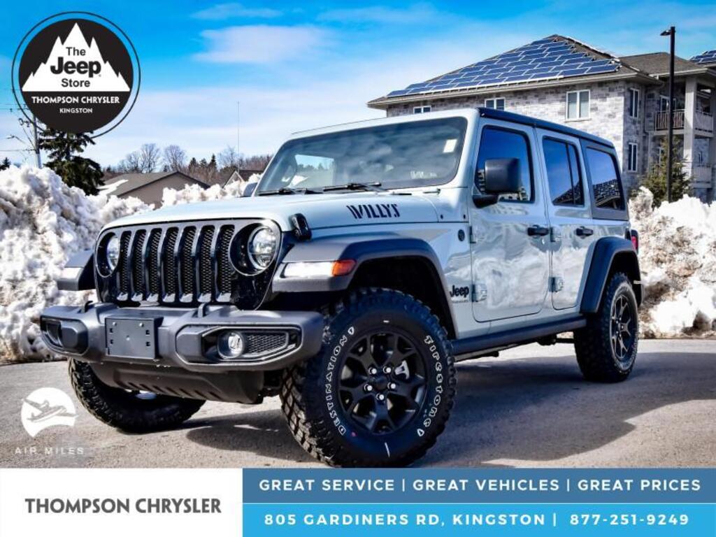 2023 Jeep Wrangler Willys | BACK-UP CAM | HEATED SEATS | TRAILER TOW -  Kingston