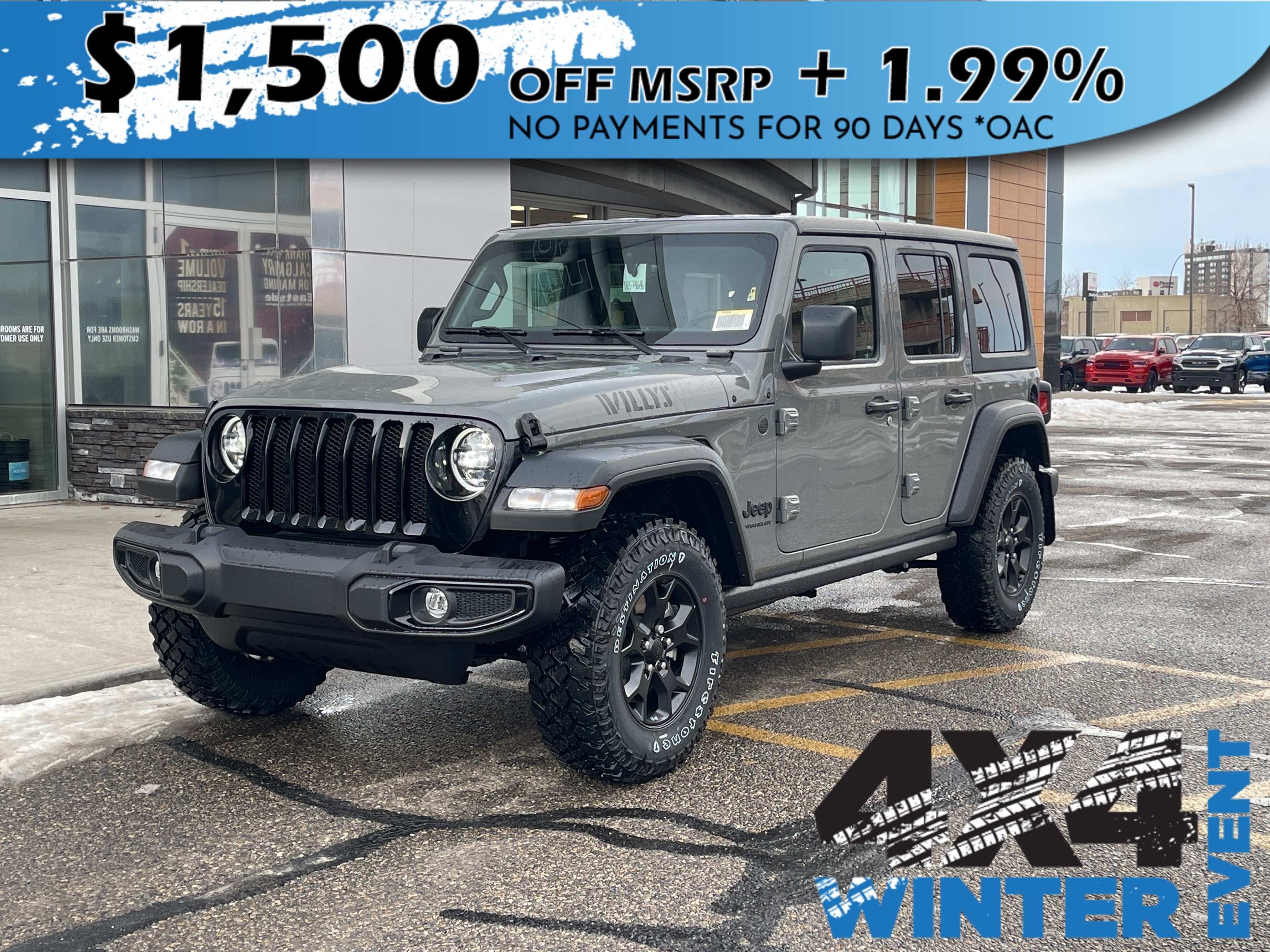 2023 Jeep Wrangler Willys - Calgary