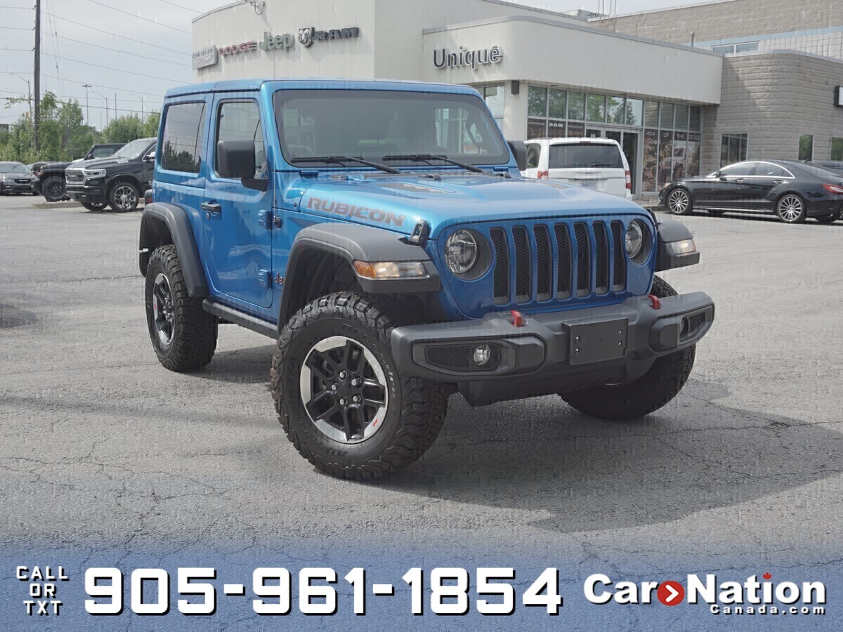 2022 Jeep Wrangler Rubicon 4x4| LEATHER| BODY COLOR HARDTOP| - Burlington