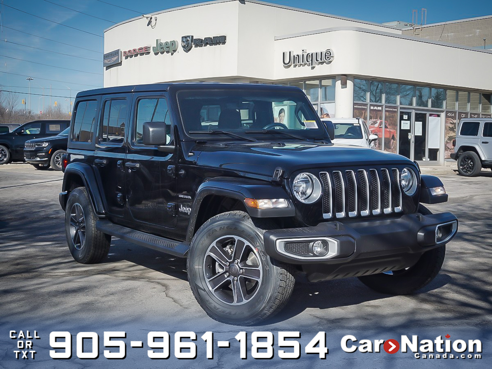 2023 Jeep Wrangler Sahara 4 Door 4x4| COLD WEATHER| - Burlington