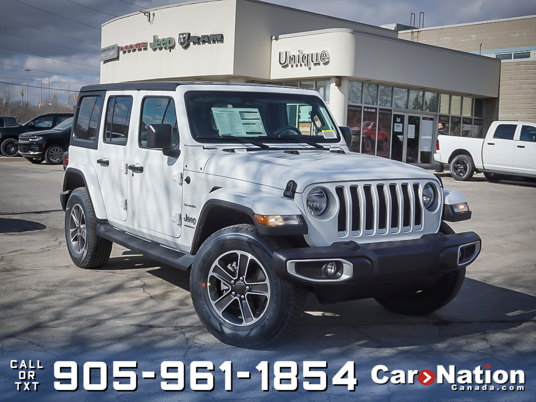 2023 Jeep Wrangler Sahara 4 Door 4x4| COLD WEATHER| - Burlington