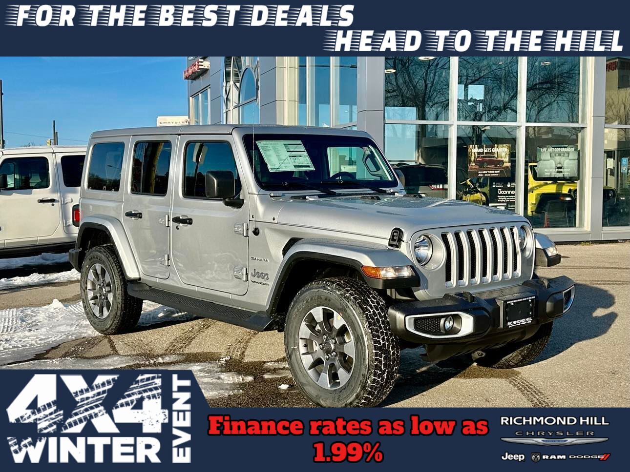 2023 Jeep Wrangler 4-Door Sahara - Richmond Hill