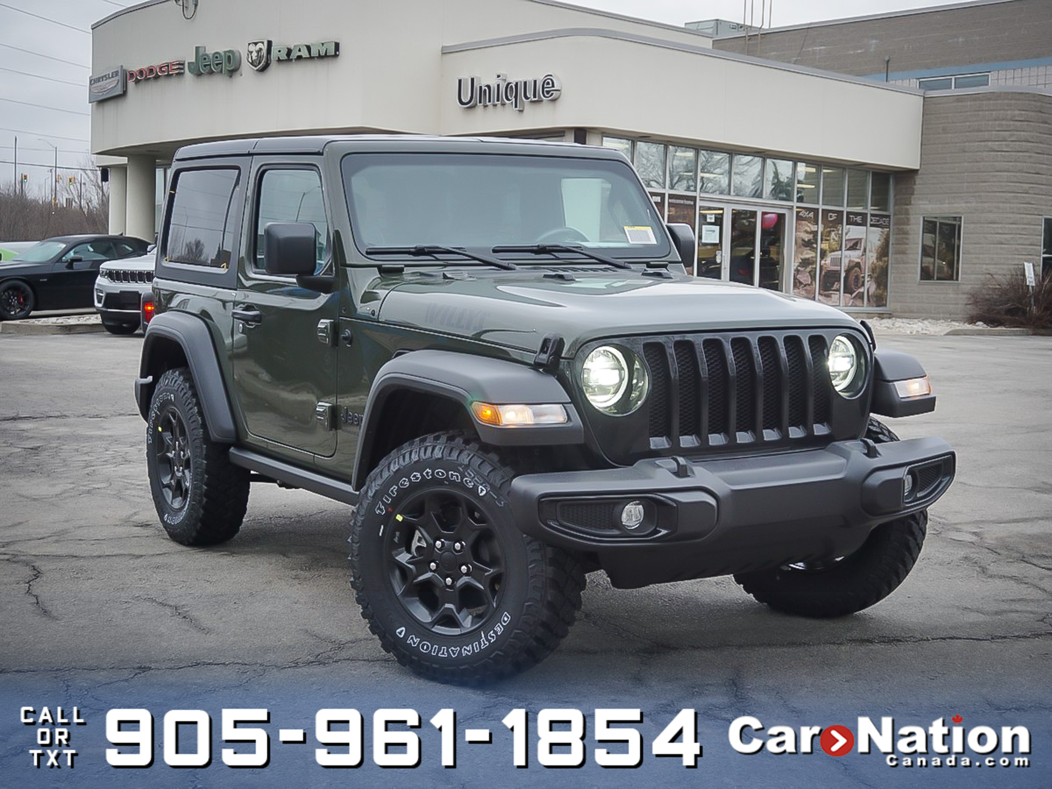 2023 Jeep Wrangler Willys 2 Door 4x4| COLD WEATHER| - Burlington