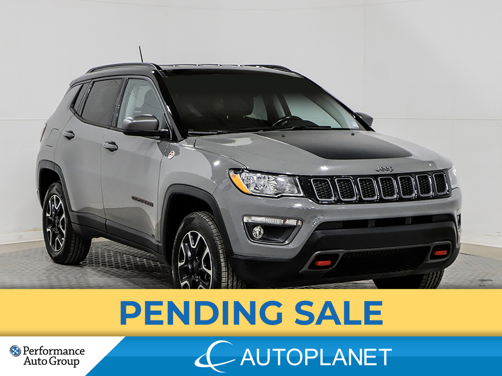 2021 Jeep Compass Trailhawk 4x4, Back Up Cam, New Brakes! - Brampton