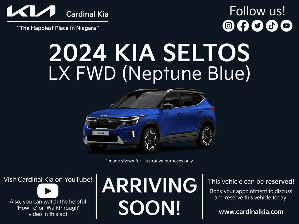 2024 Kia Seltos LX FWD Niagara Falls