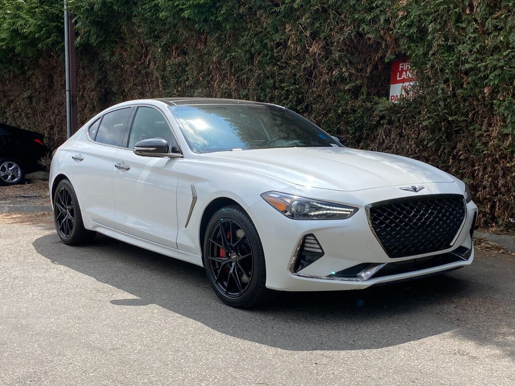 2020 Genesis G70 3.3T Sport + AWD/LEATHER/SUNROOF/NAVi/REAR VIEW CA ...