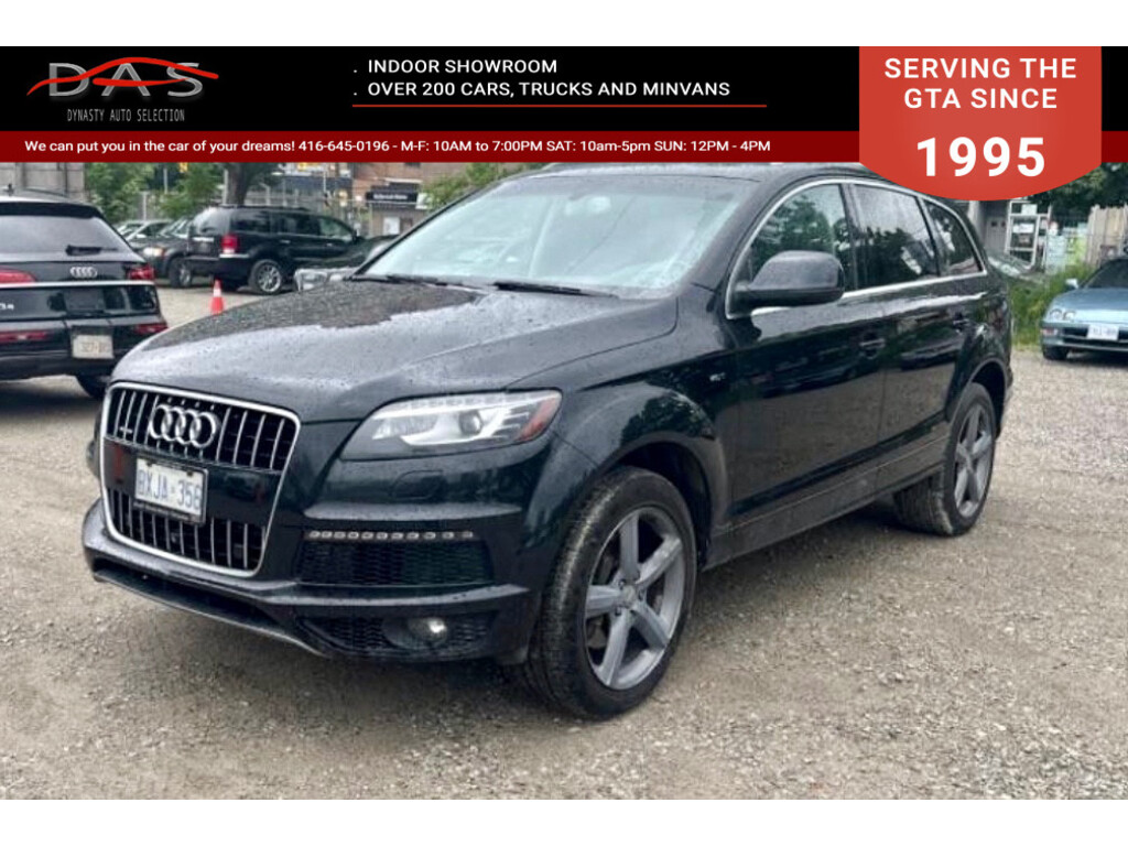 2015 Audi Q7 3.0T S- Line Vorsprung Edition Navigation/Panorami - Toronto