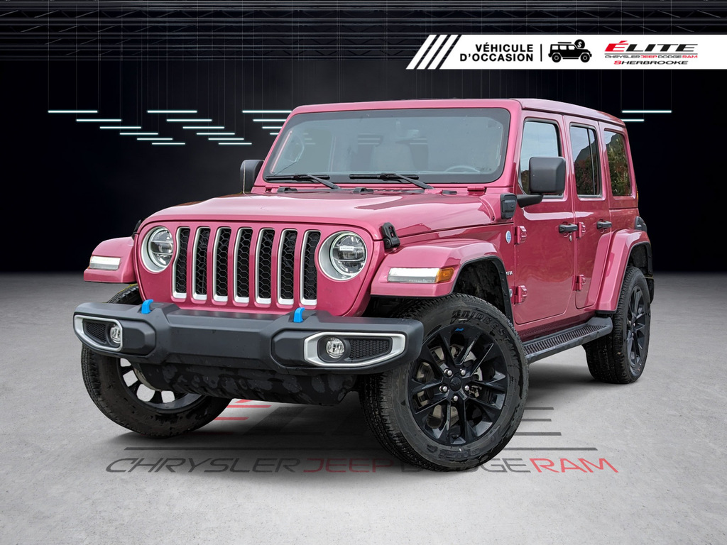 2022 Jeep Wrangler 4xe Unlimited Sahara 4x4 - Sherbrooke