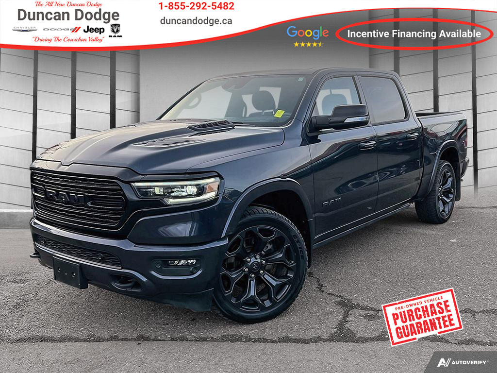 2021 Ram 1500 Limited | Panoramic Roof | Diesel - Duncan