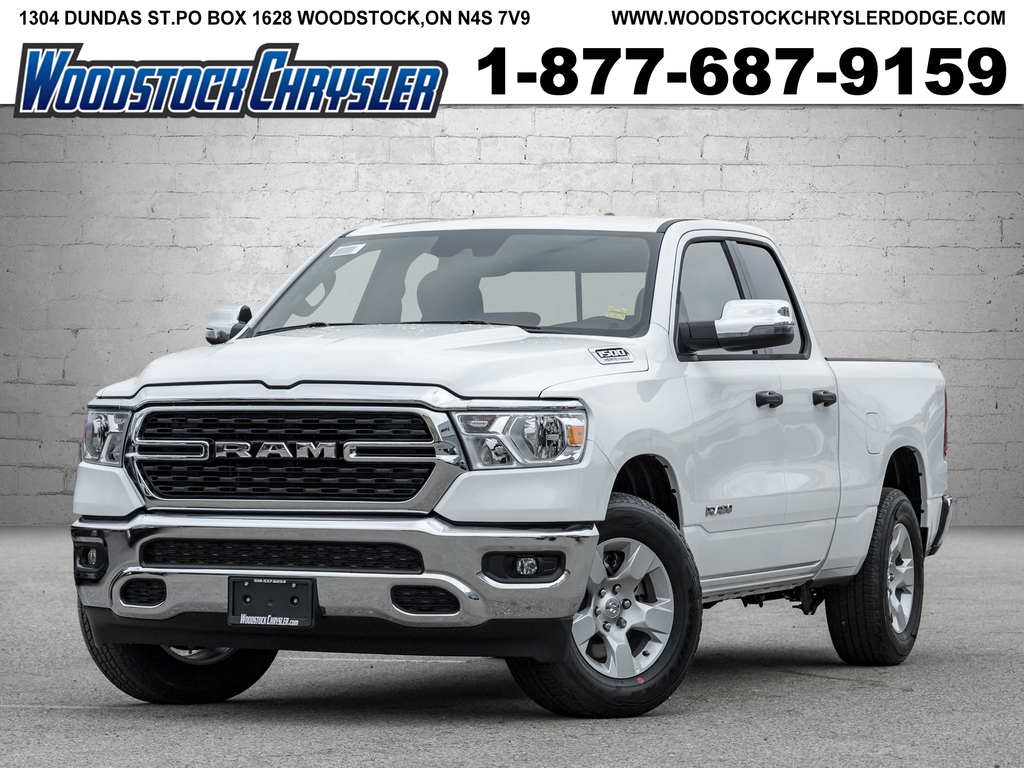 2024 Ram 1500 Big Horn 4x4 Quad Cab 6'4 Box - Woodstock