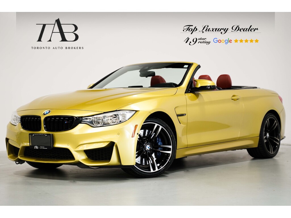 2016 BMW M4 V6 | CABRIOLET | CARBON FIBER | HUD | 19 IN WHEELS - Vaughan