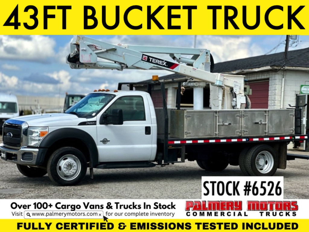 2015 Ford F-550 Terex Hi-Ranger 43FT Bucket Truck - Woodbridge