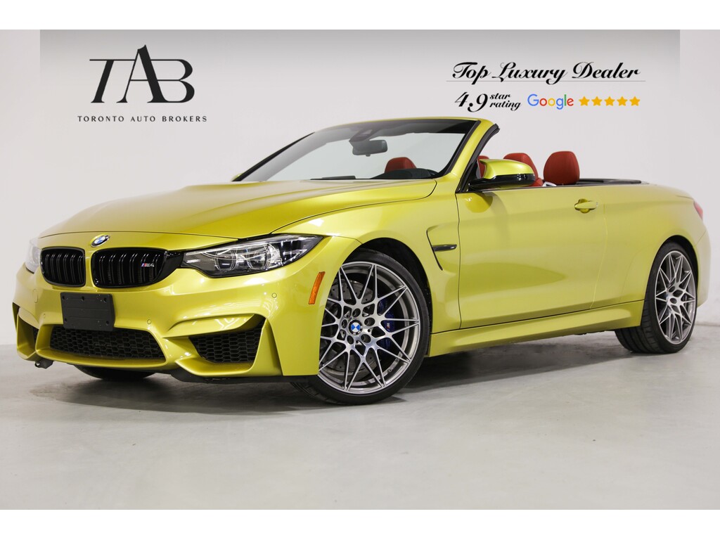 2020 BMW M4 V6 | CABRIOLET | HUD | RED LEATHER | 20 IN WHEELS - Vaughan