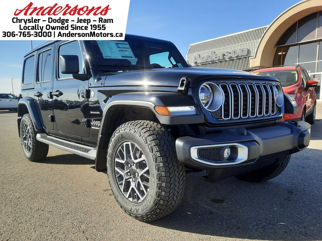 2024 Jeep Wrangler Sahara 4 Door 4x4 Prince Albert